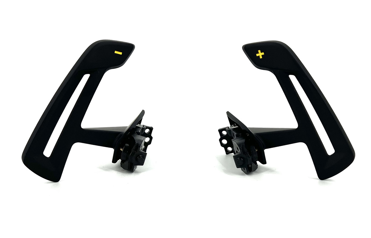 アクセサリー maniacs S-tronic Paddle Progress VC VW Mk8 Golf/GTI/R Magnetic Paddle Shifters by Zunn Performance